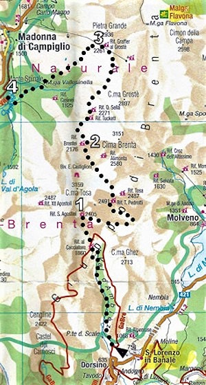 BRENTA TREK DOLOMITEN